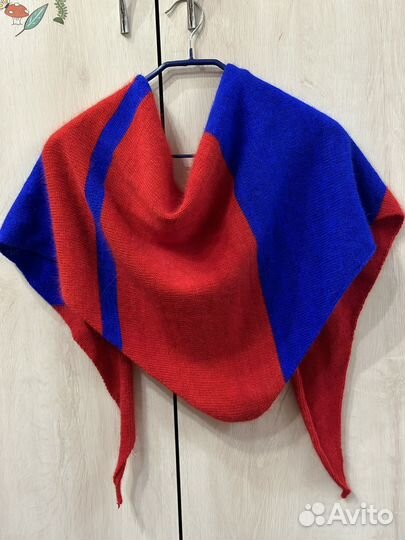 Косынка из пуха норки