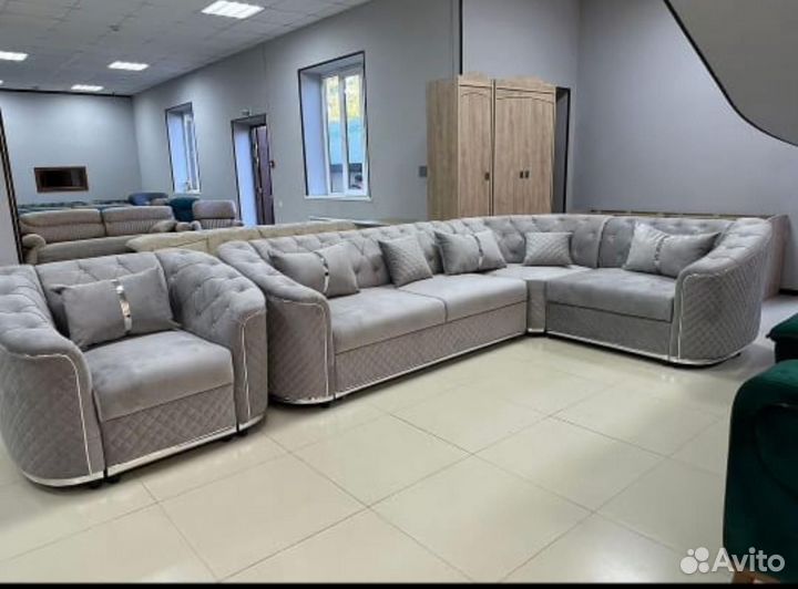 Мягкая мебель диваны и кресла новые