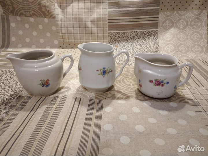 Молочники, соусники, СССР