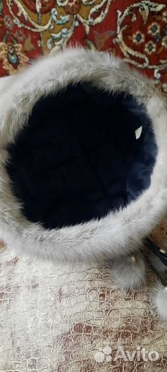 Шапка норковая женская
