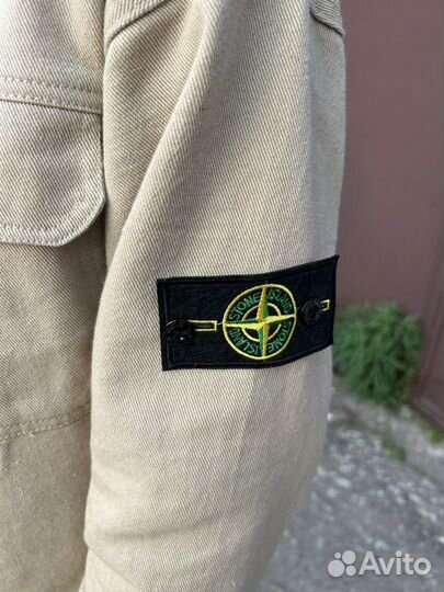 Джинсовая куртка мужская stone island