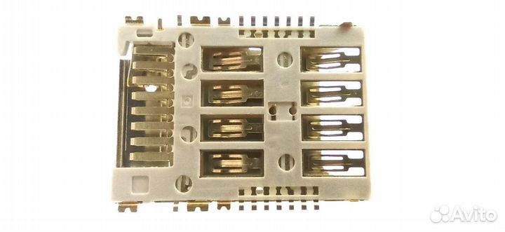 Разъем для sim-карты + MicroSD для Samsung N9000