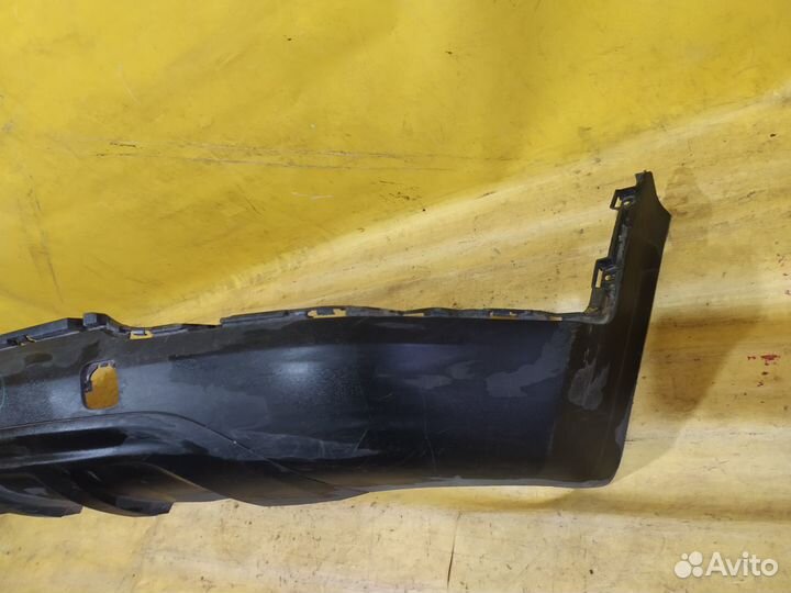 Юбка спойлер заднего бампера Kia Sportage 4 2016