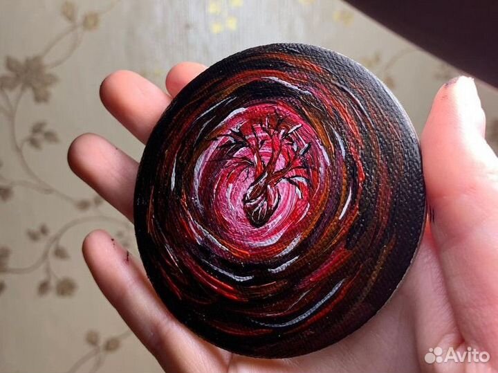 Мини-картины на заказ, на магните