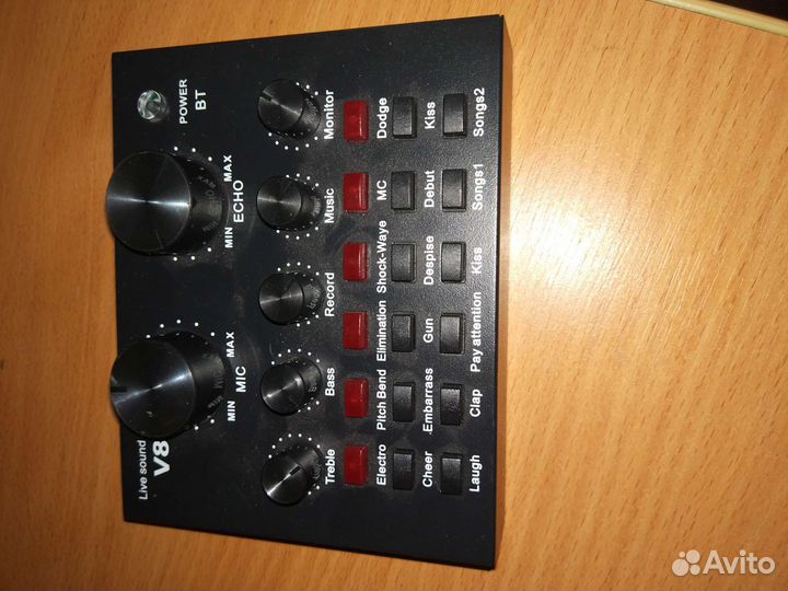 Комплект микрофон+звуковая карта