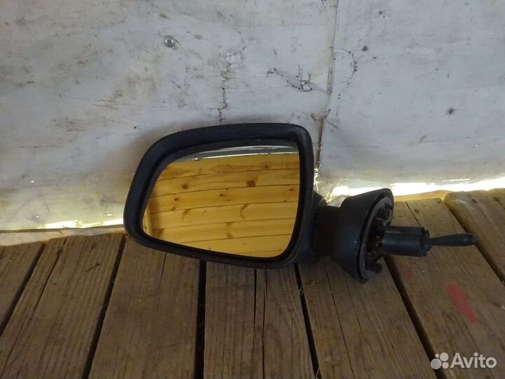 Зеркало левое механическое Renault Logan 2008