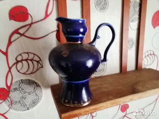 Графин фарфор кобальт СССР доставка Авито