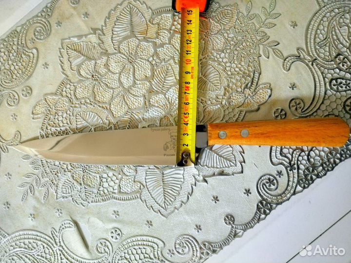 Русский нож шеф кухонный ручной работы