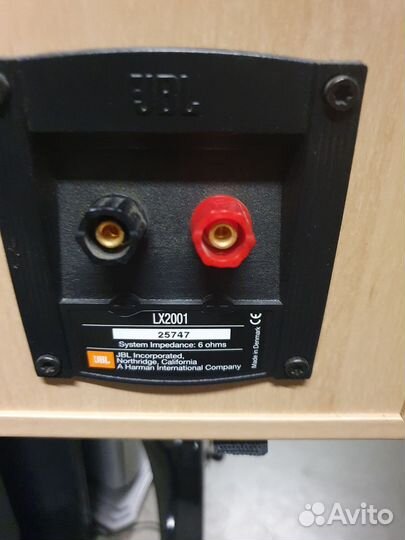 Новые JBL LX 2001 (Made in Denmark)