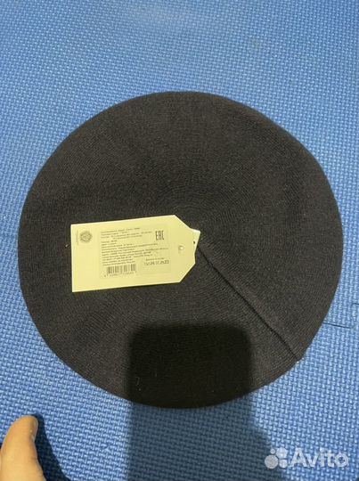 Берет женский шерсть новый т синий 56-58