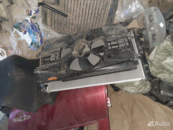 Радиатор митсубиси лансер 10