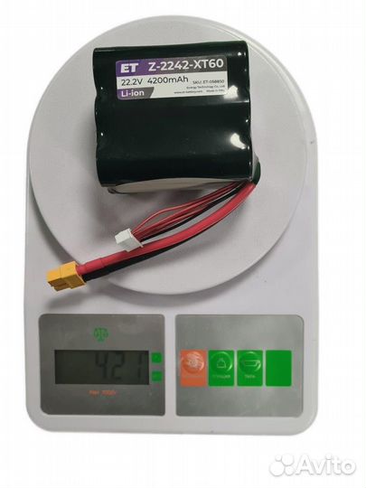 Аккумулятор Z-2242W-XT60 для дрона Химера
