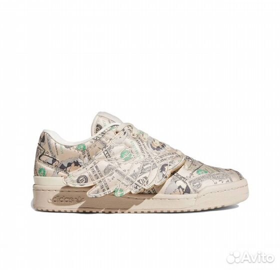 Jeremy Scott x Adidas Forum Low Wings Money ориг