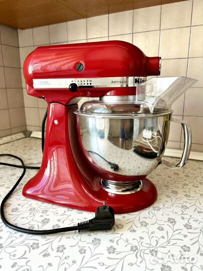 Планетарный миксер kitchenaid artisan 4.8 Л
