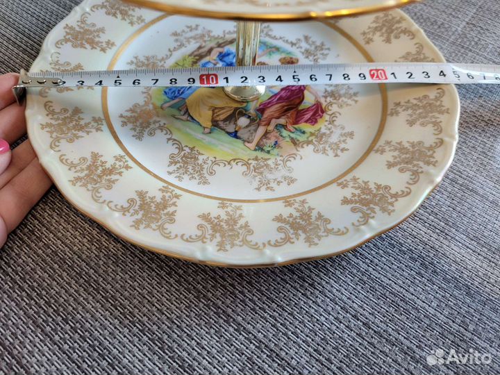 Ваза для фруктов 3-х ярусная 