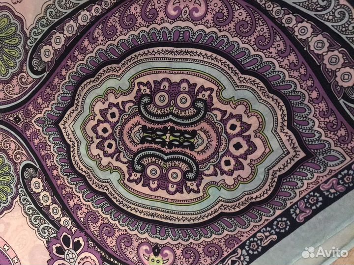 Платки женские винтаж нат/шелк