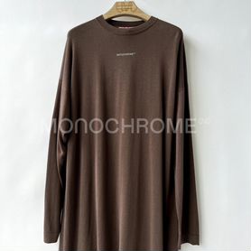 Dress knitted brown (2)