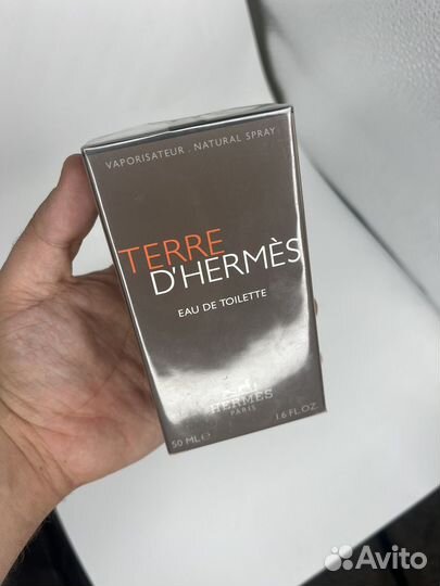 Terre d hermes мужские духи 50 франция