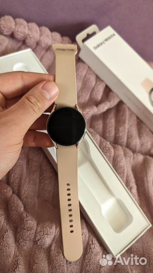 Samsung galaxy watch 4 40mm розовые