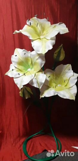 Светильники цветы из изолона