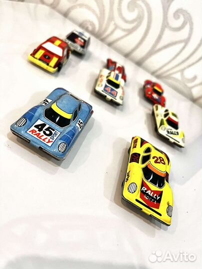 Металлические детские машинки СССР