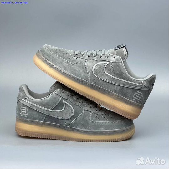 Кроссовки Nike Air Force 1 Grey (Арт.21181)