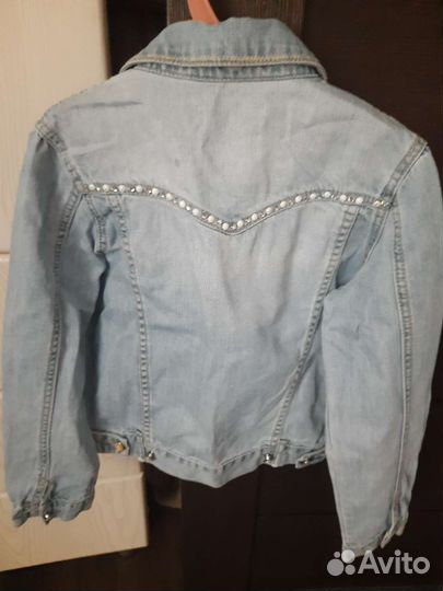 Джинсовая куртка для девочки