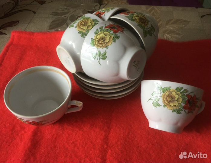 Чайные наборы разные СССР все пo 100