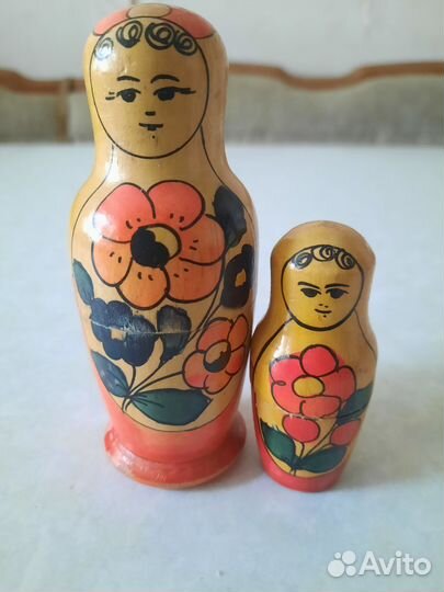 Матрешки деревянные СССР