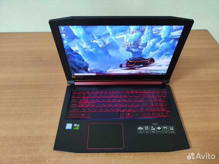 Игровой ноутбук бу / Acer Nitro / как новый