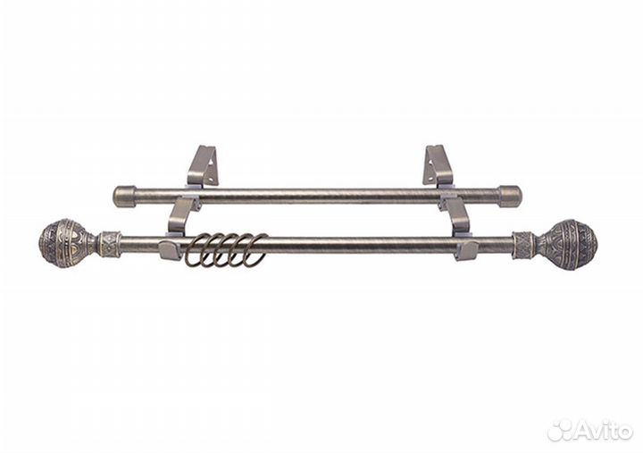 Карниз для штор металлический