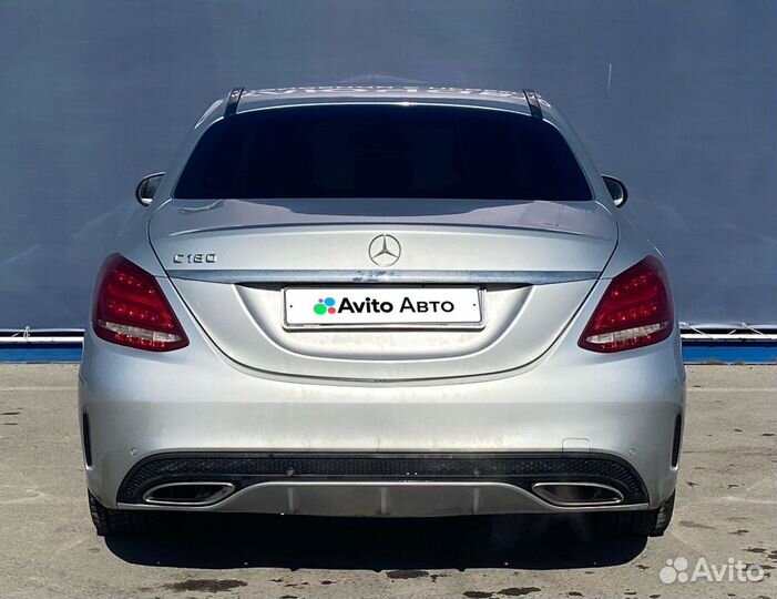 Mercedes-Benz C-класс 1.6 AT, 2015, 134 000 км