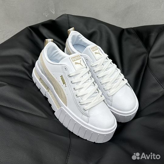 Кеды Puma Mayze Platform White Stone