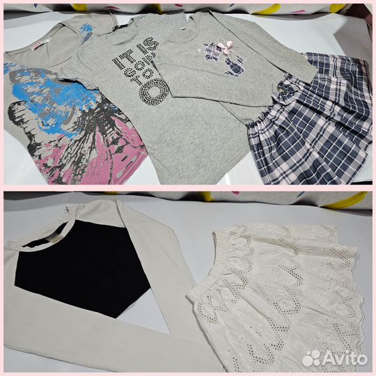 Огромный пакет вещей на девочку от 134 размера