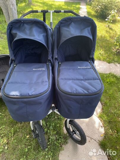 Коляска для двойни Bumbleride Indie Twin 3 в 1