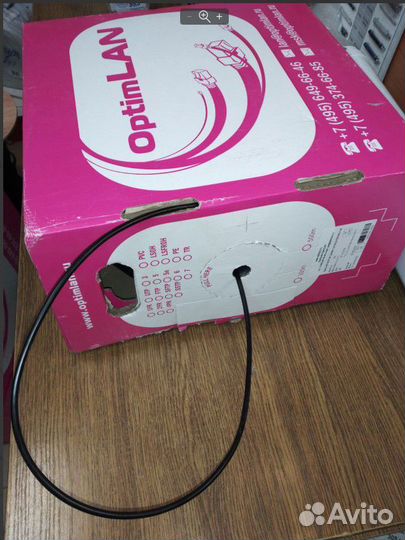 Кабель витая пара UTP медный уличный и внутренний