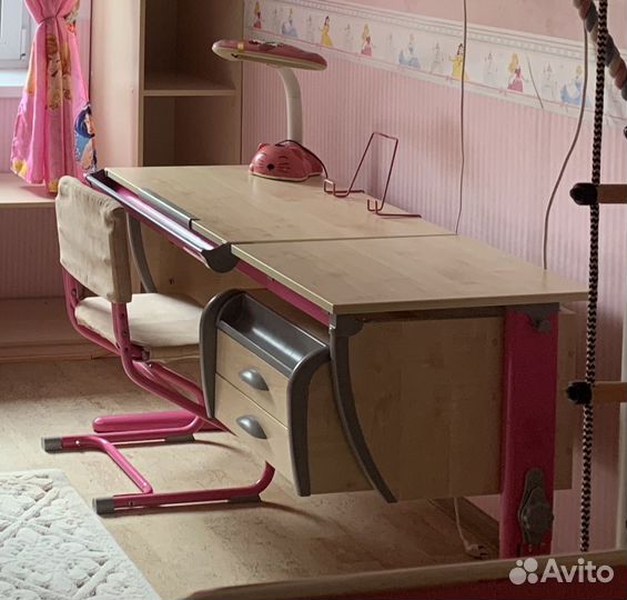 Растущая Парта и стул Дэми