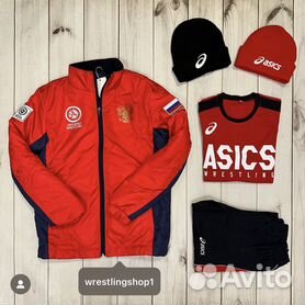 Asics wrestling team outlet кофта