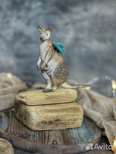 Ватная ёлочная игрушка 