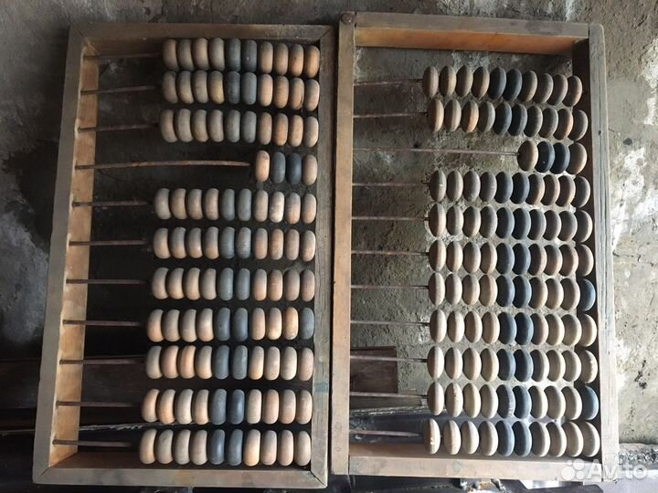 Счеты деревянные