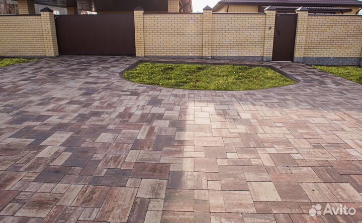 Тротуарная плитка Брусчатка