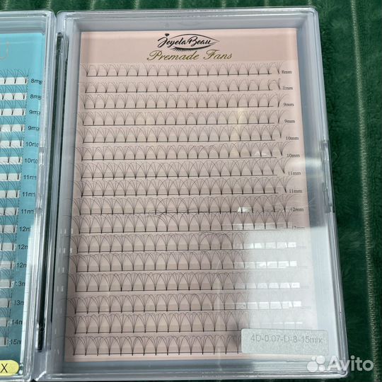 Ресницы для наращивания. Готовые пучки