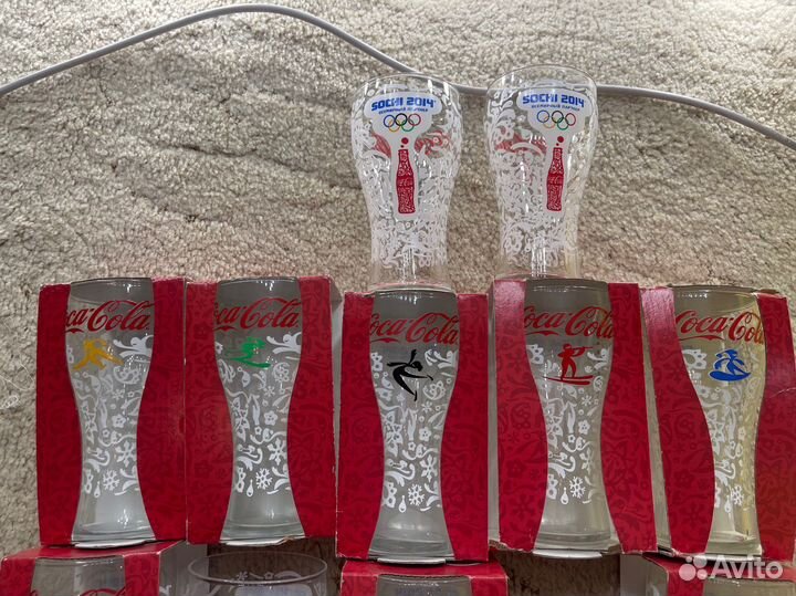 Стаканы coca cola sochi 2014 sochi2014 сочи