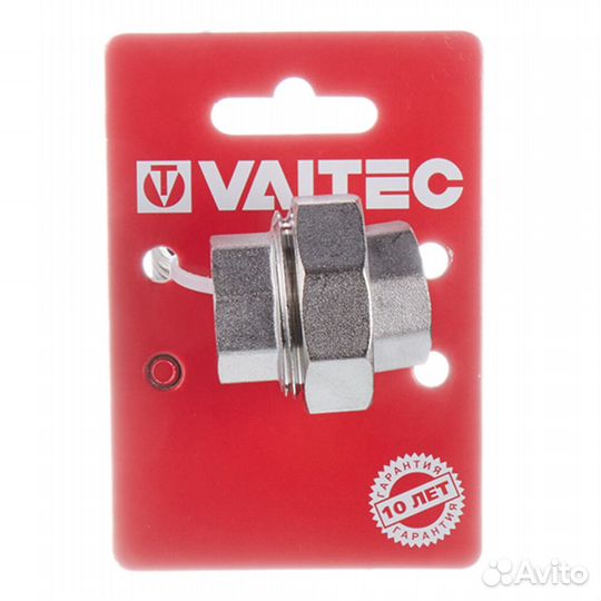 Американка прямая Valtec (VTr.340.N.0004) 1/2 вр х