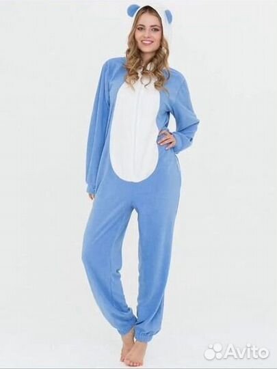 Комбинезон кигуруми р 48 флис пижама