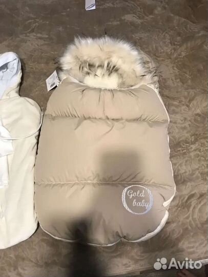 Зимний конверт на выписку