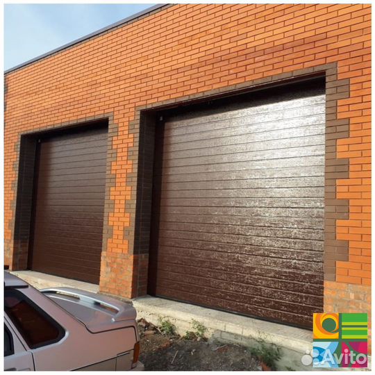 Гаражные ворота alutech