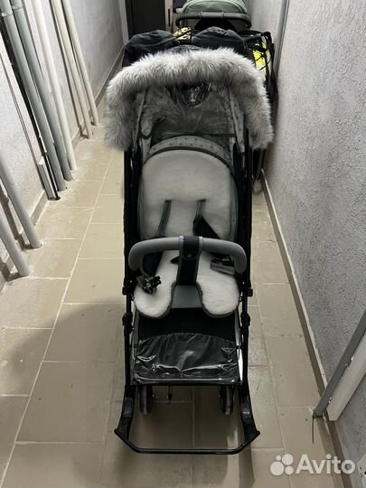 Санки коляска nika kids