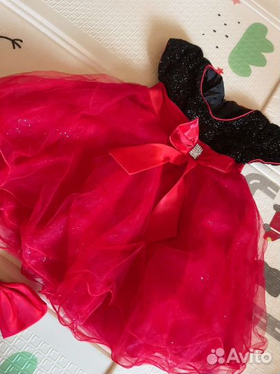 Платье для девочки 92