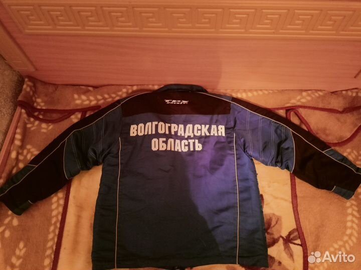 Теплый костюм, куртка с дутыми штанами